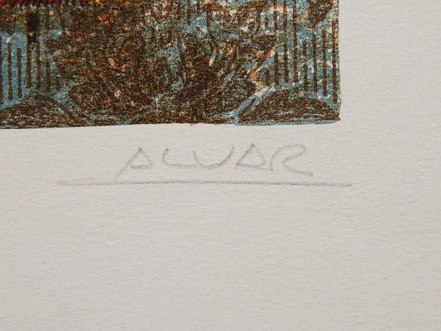 Sunol Alvar lithograph - 3