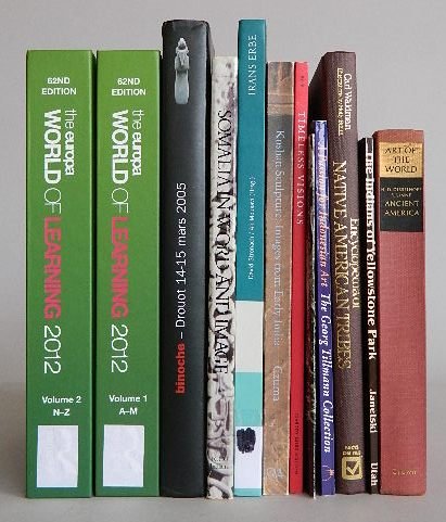 12 Books on World Art: 12 Books on World Art- 1.& 2.The Europa World of Learning 2012 62nd Edition Volume 1 and 2. London: Routledge Taylor and Francis Group, 2011. 3.Maggioni, Laura. Art Precolombien, Collection Gerard Gei