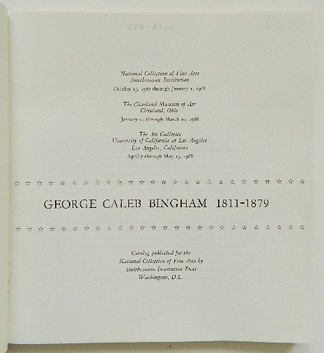 8 books on American Artists - 2