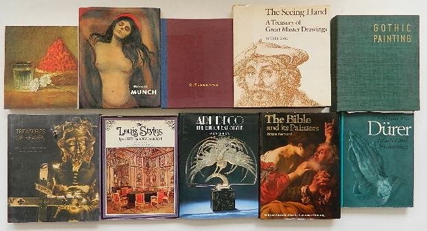 10 Books on European Art and other subjects