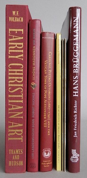 7 Books on Christian Art: 7 Books on Christian Art- 1.Richter, Jan Friedrich. Hans Bruggermann. Berlin: Deutscher Verlag fur Kunstwissenschaft, 2011. 2.Suckale, Robert. Schone Madonnen am Rhein Bonn: LandesMuseums, 2010. 3.Ols