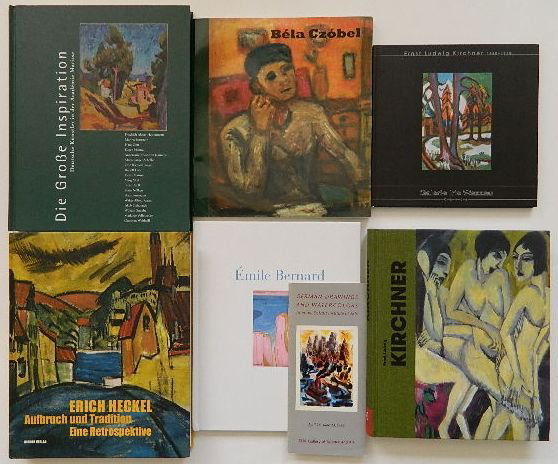 7 Books on Expressionism and Fauvism: 7 Books on Expressionism and Fauvism- 1.Ahlers-Hestermann, Friedrich. Die Robe Inspiration: Deutsche Kunstler in der Academie Matisse. Ahlen: Kunst-Museum, 2005. 2.Moeller, Magdalena. Erich Heckel Auf