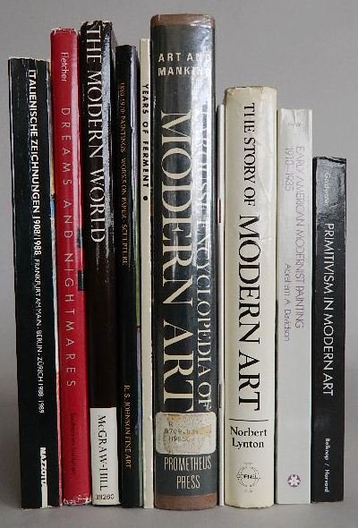 10 Books on Modern Art: 10 Books on Modern Art- 1.Davidson, Abraham A. Early American Modernist Painting 1910-1935. New York: Harper & Row, 1981. 2.Goldwater, Robert. Primitivism in Modern Art. Cambridge, M.A.: The Belknap P