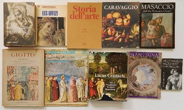10 Books on Renaissance and Baroque Art: 10 Books on Renaissance and Baroque Art- 1.Schinnerer, Adolf. Michelangelos Weltgericht Munchen: R. Piper & Co. Verlag, 1949. 2.Clements, Robert J. Michelangelo's Theory of Art. New York, NY: Gramercy
