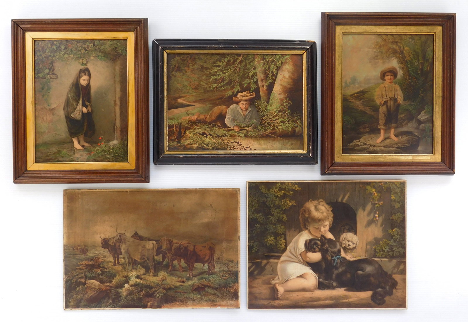 5 American chromolithographs (1 of 6)