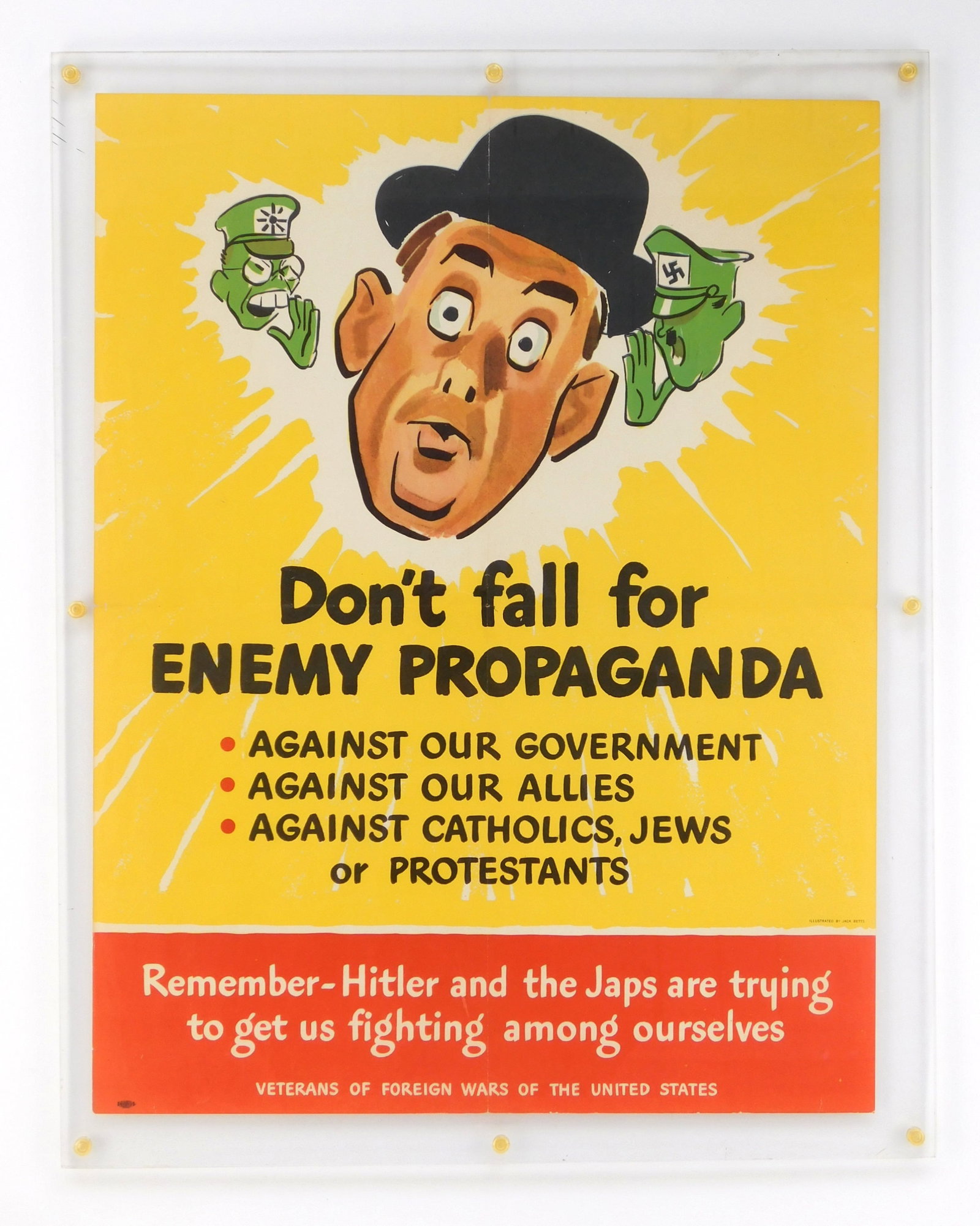 Original WWII poster- Jack Betts (1 of 5)