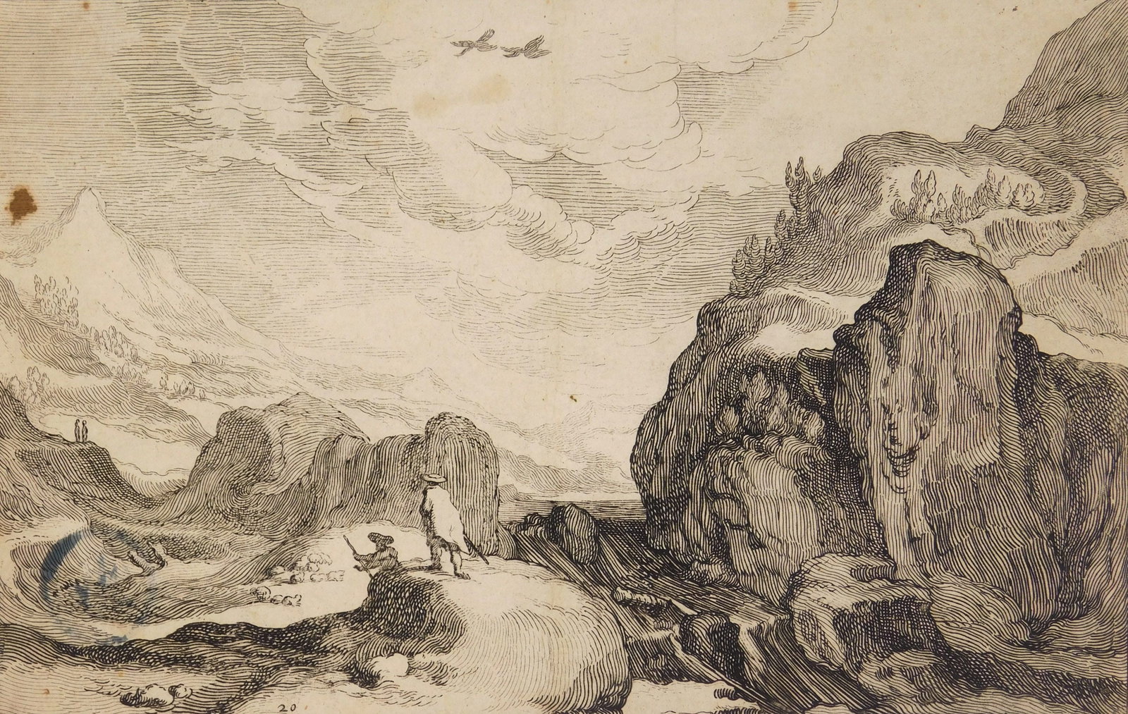 Boetius Adamsz Bolswert (European, 16th- 17th c.) engraving (1 of 7)