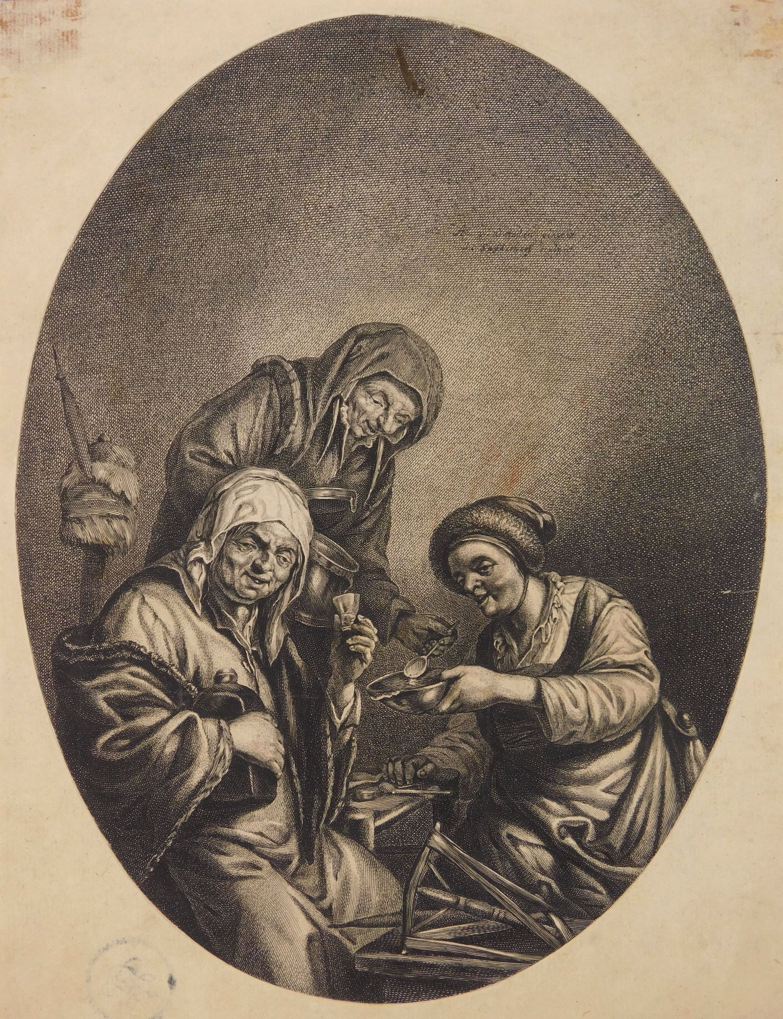 after Adriaen van Ostade (Dutch, 1610-1685) engraving (1 of 10)