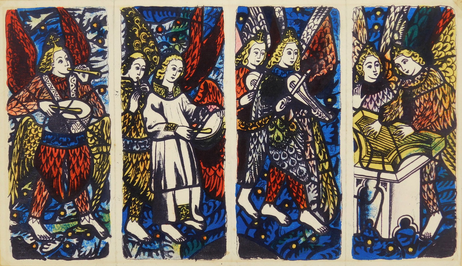 after John Prudde (English, 15th c.) woodblock (1 of 3)