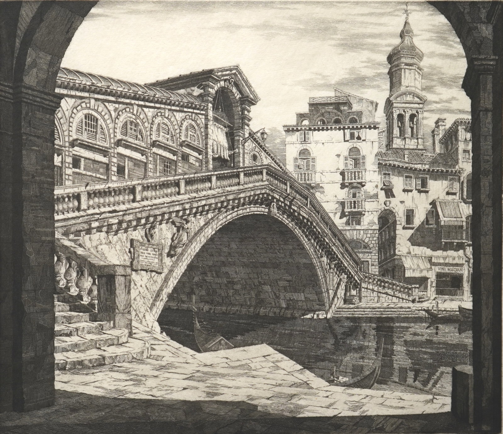 John Taylor Arms (American, 1887-1953) etching (1 of 4)