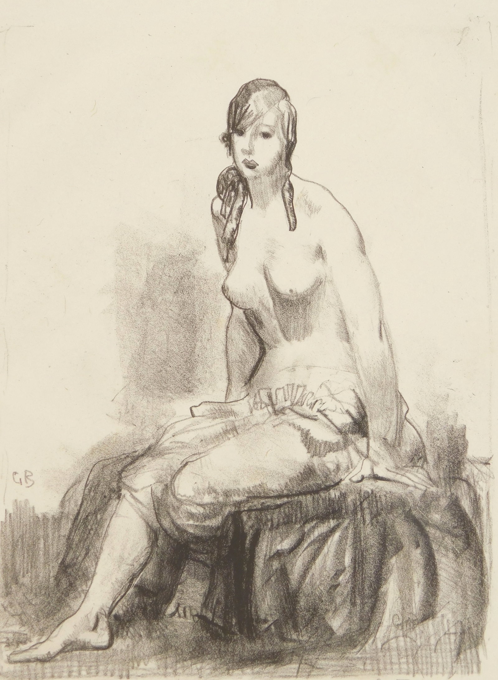 George Bellows (American, 1882-1925) lithograph (1 of 4)