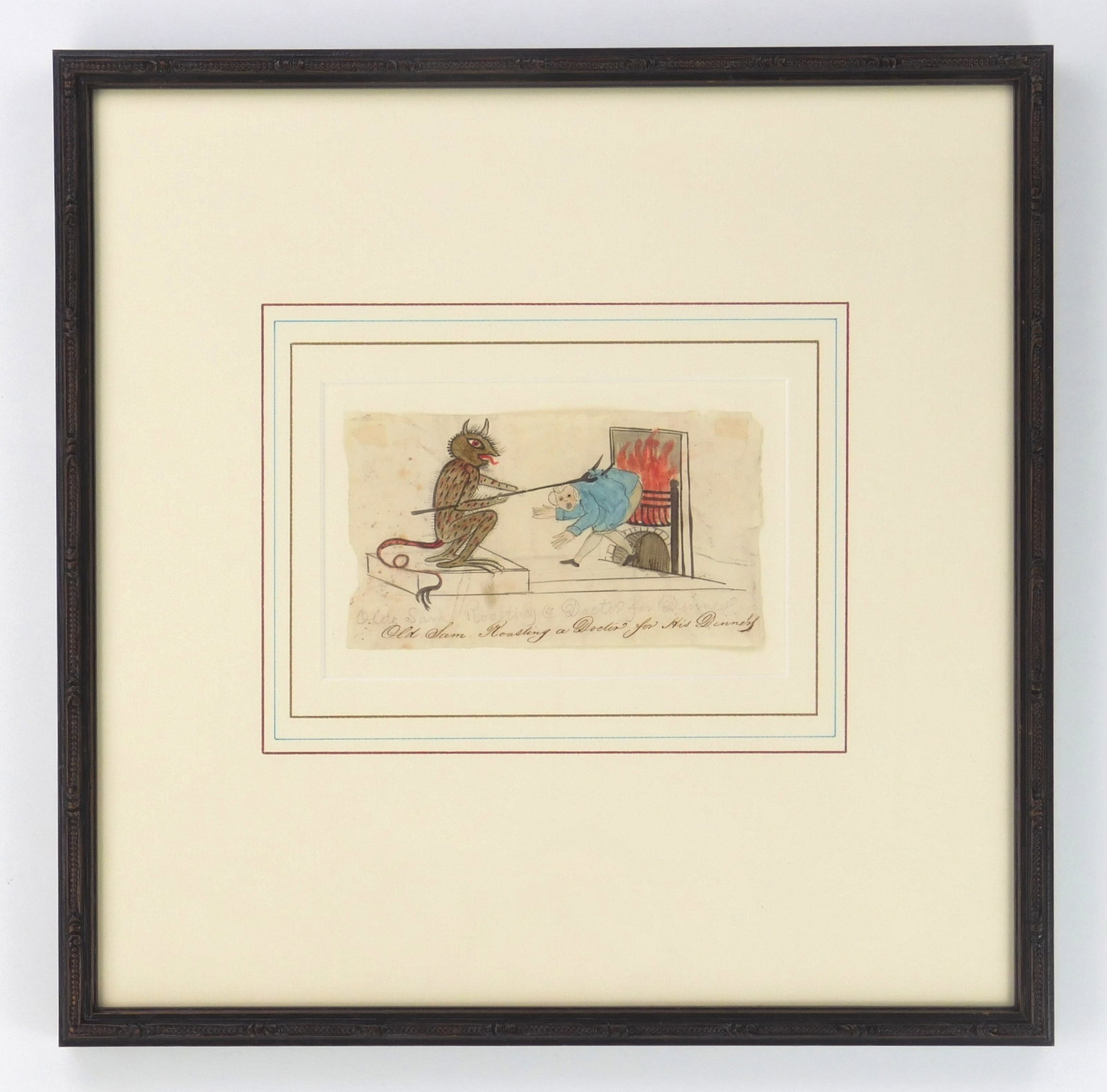 George Washington Sully (American, 1816-1890) watercolor (1 of 3)