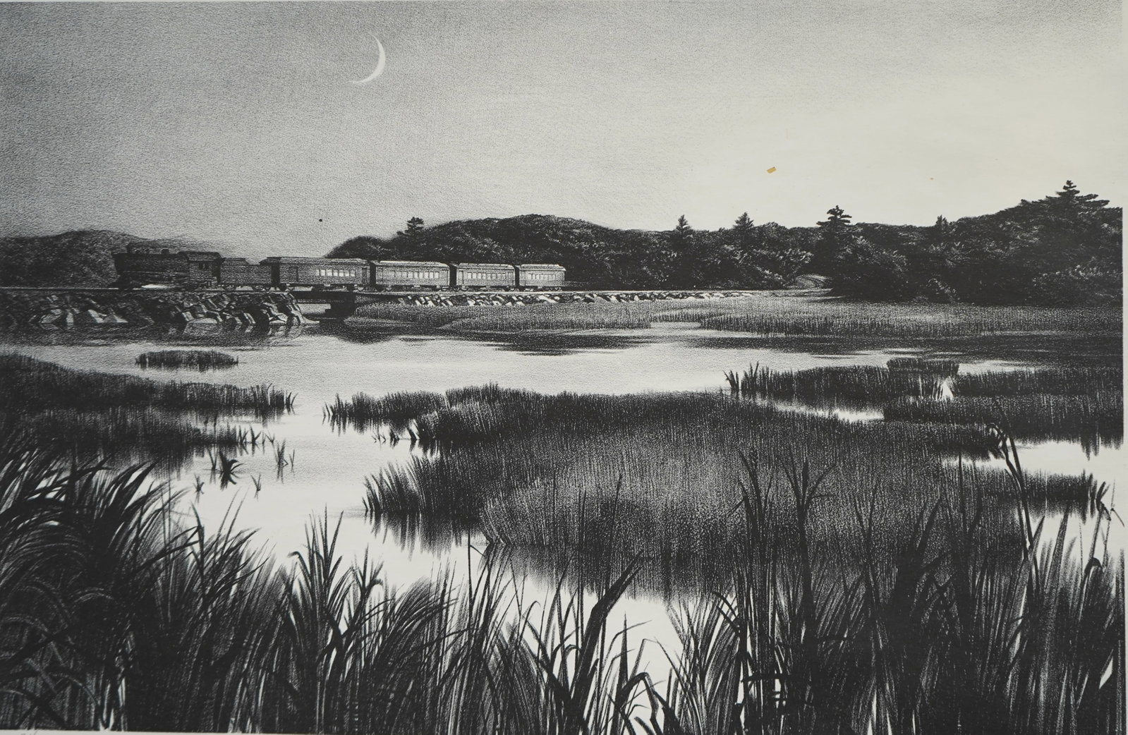 Stow Wengenroth (American, 1906-1978) lithograph (1 of 4)