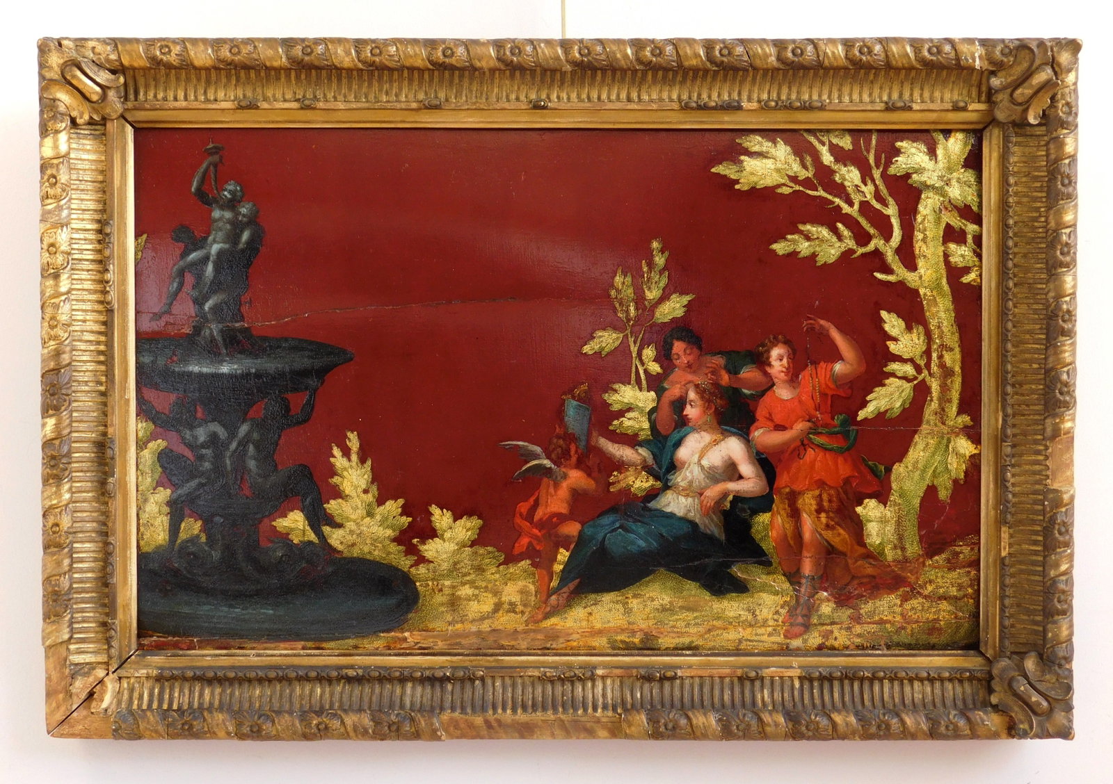 copy after Francesco Albani (Italian, 1578 –1660) oil (1 of 8)