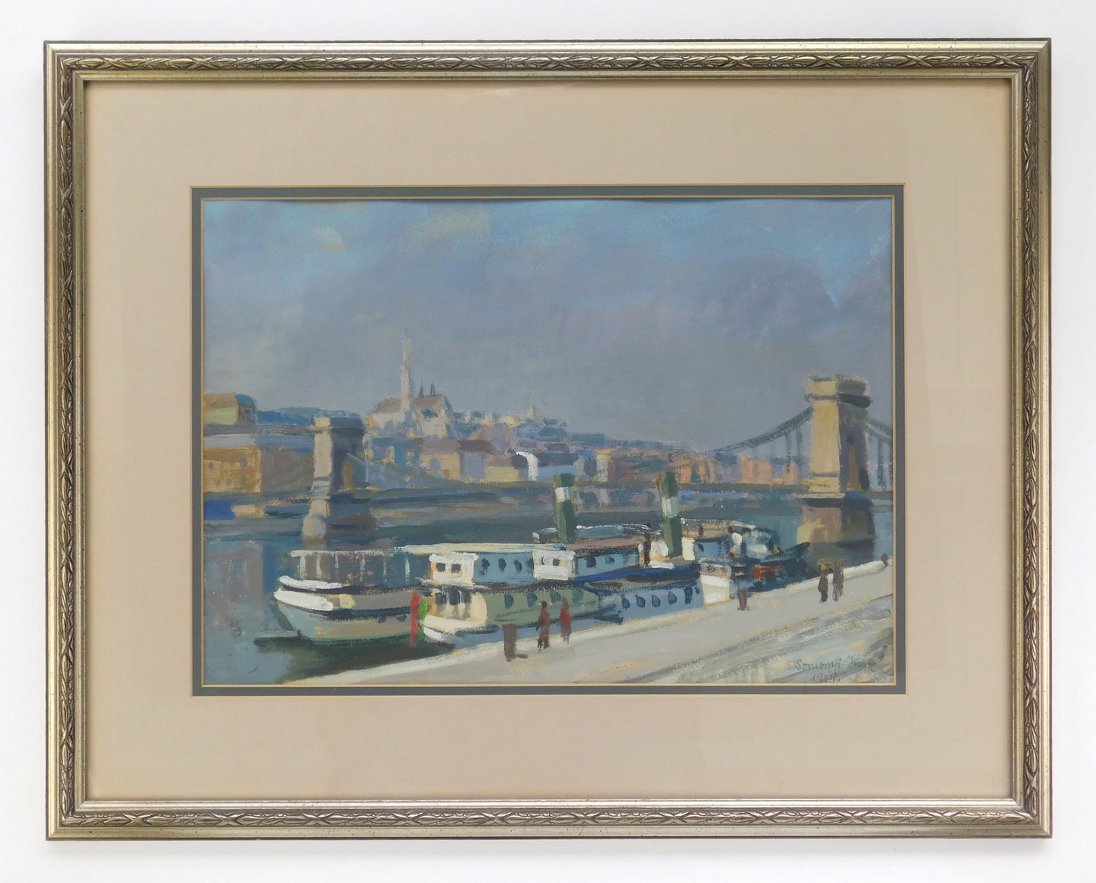 Imre Somogyi (Hungarian, 1918-1999) oil (1 of 5)