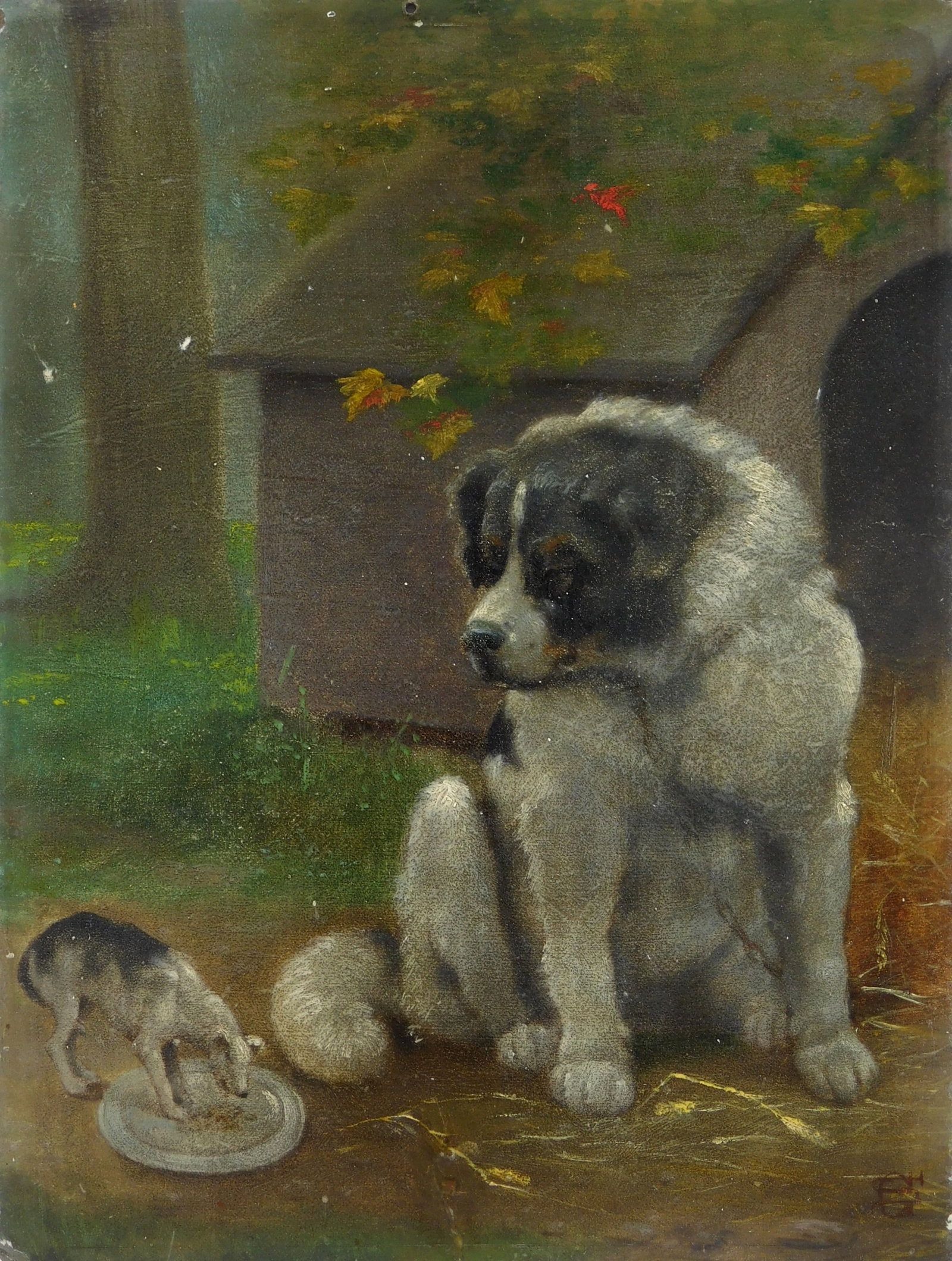 19th c. American School oil (1 of 6)