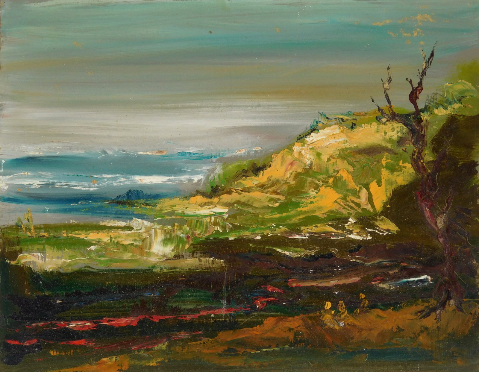 Albert Pels (American, 1910-1998) oil (1 of 4)