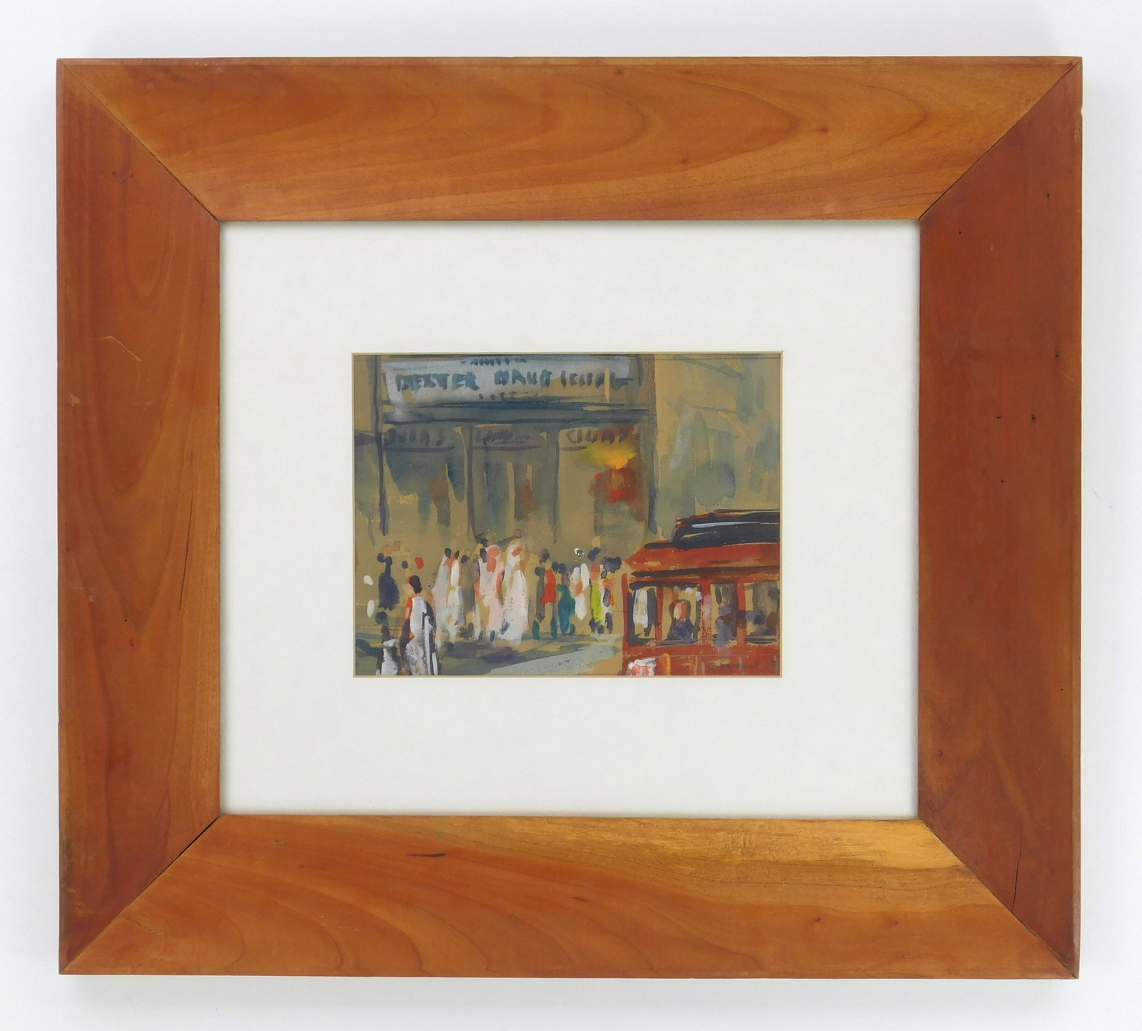 Clyde Singer (American, 1908-1999) watercolor (1 of 5)