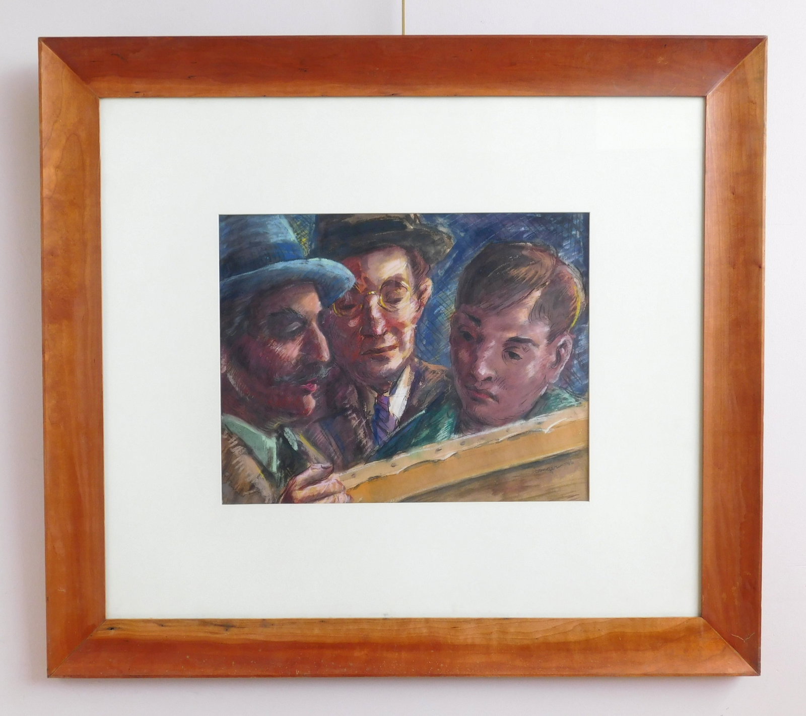 Clyde Singer (American, 1908-1999) tempera (1 of 6)