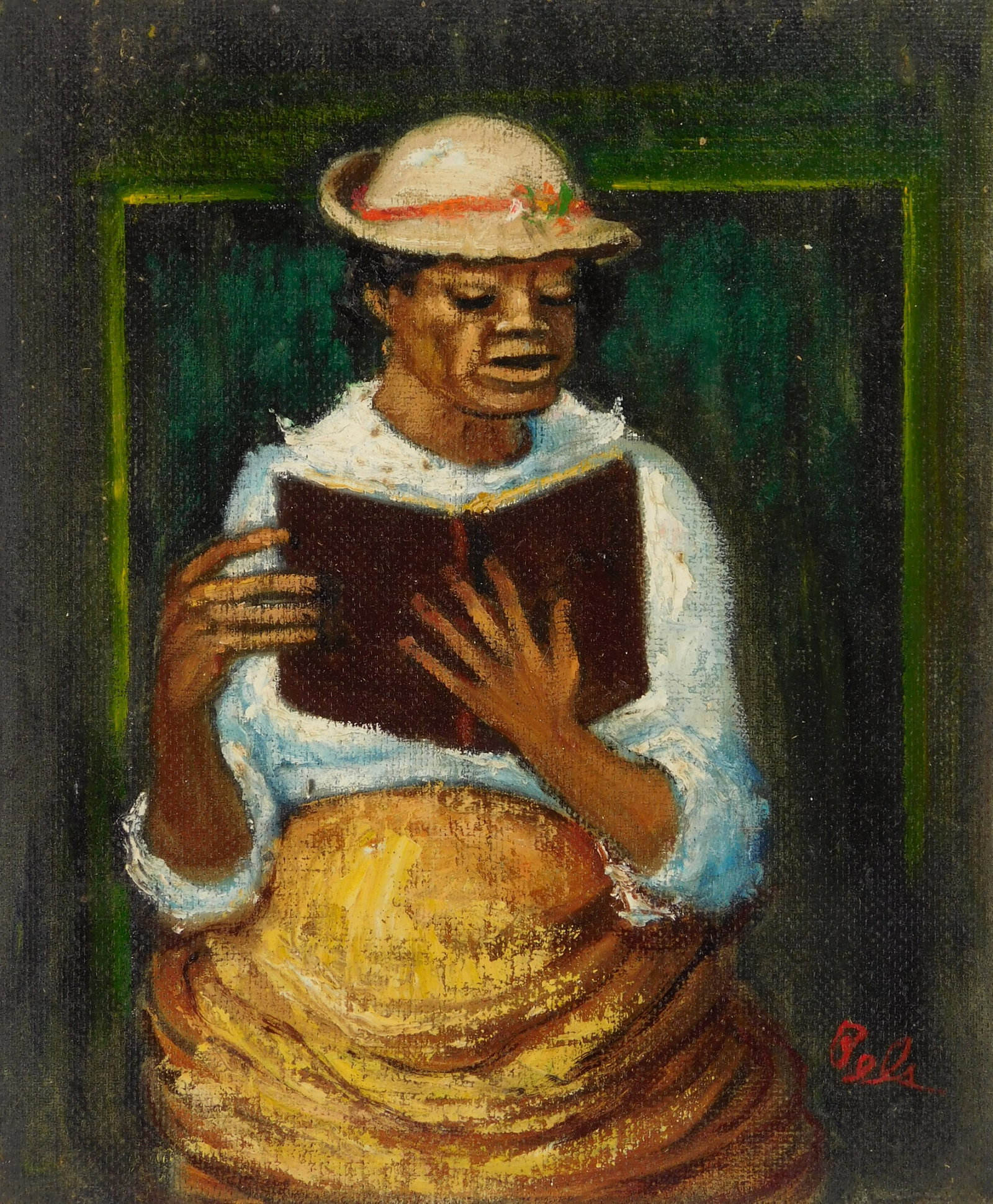 Albert Pels (American, 1910-1998) oil (1 of 5)