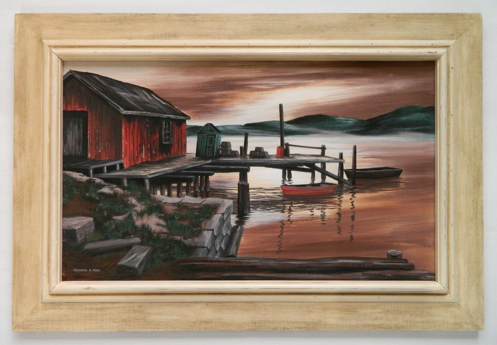 Kenneth A, Wood (American, 1913-2008) gouache (1 of 1)