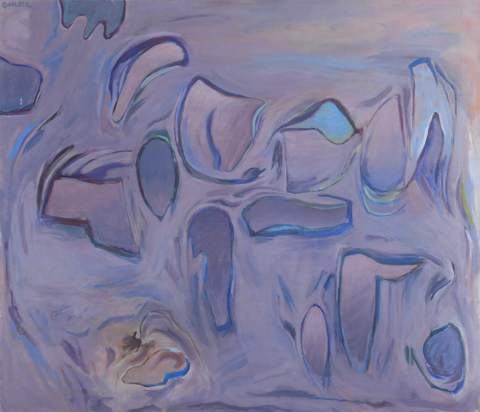 Blanche Barloon (American 1911-1999) oil (1 of 7)