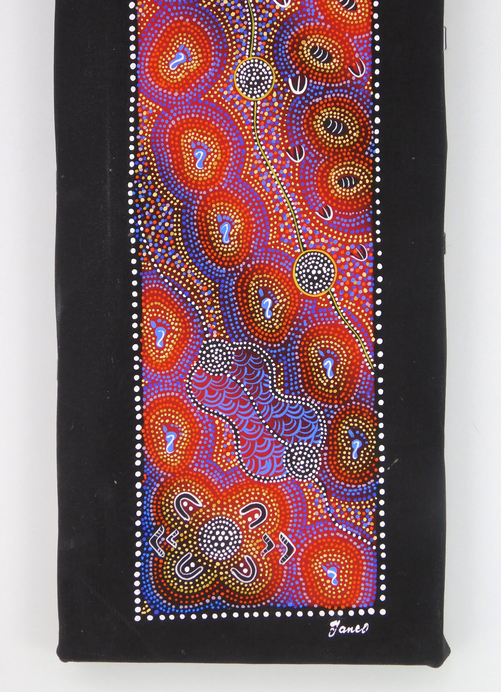 20th c. Aboriginal acrylic - 3
