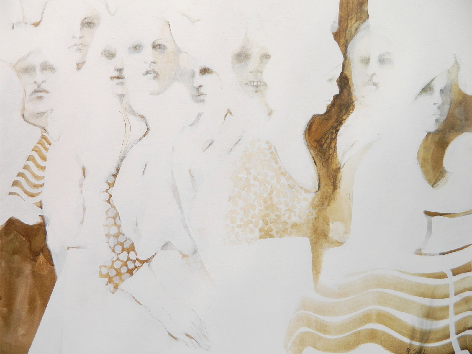 Brenda Fuchs (American 1939-2011) oil (1 of 4)