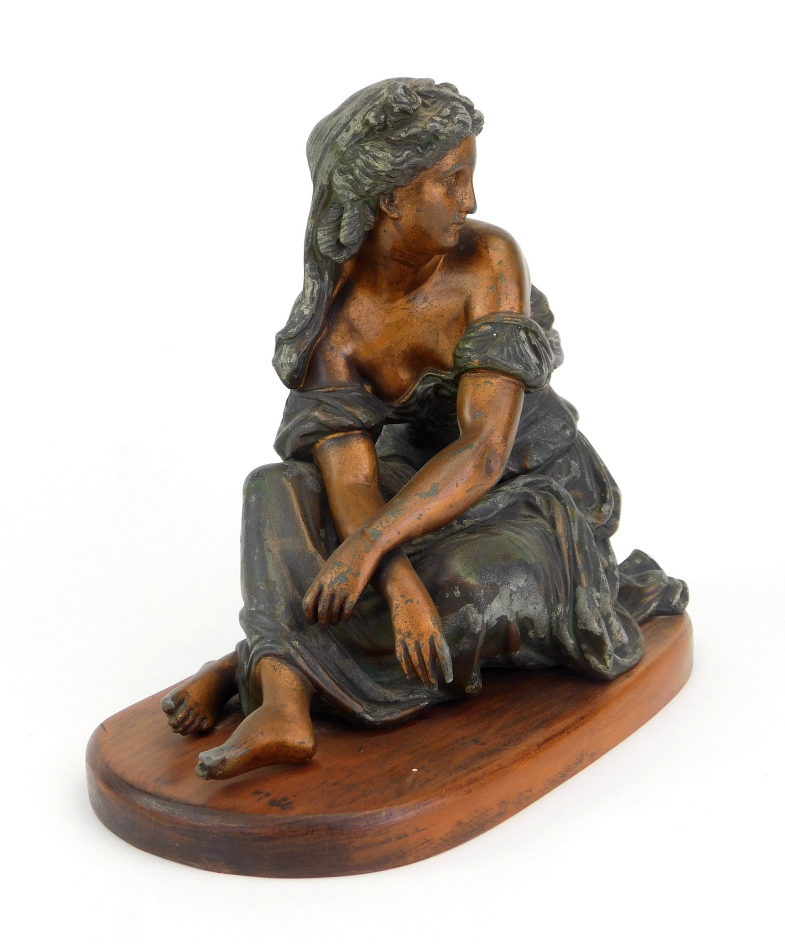 Contemporary bronze statue - 2