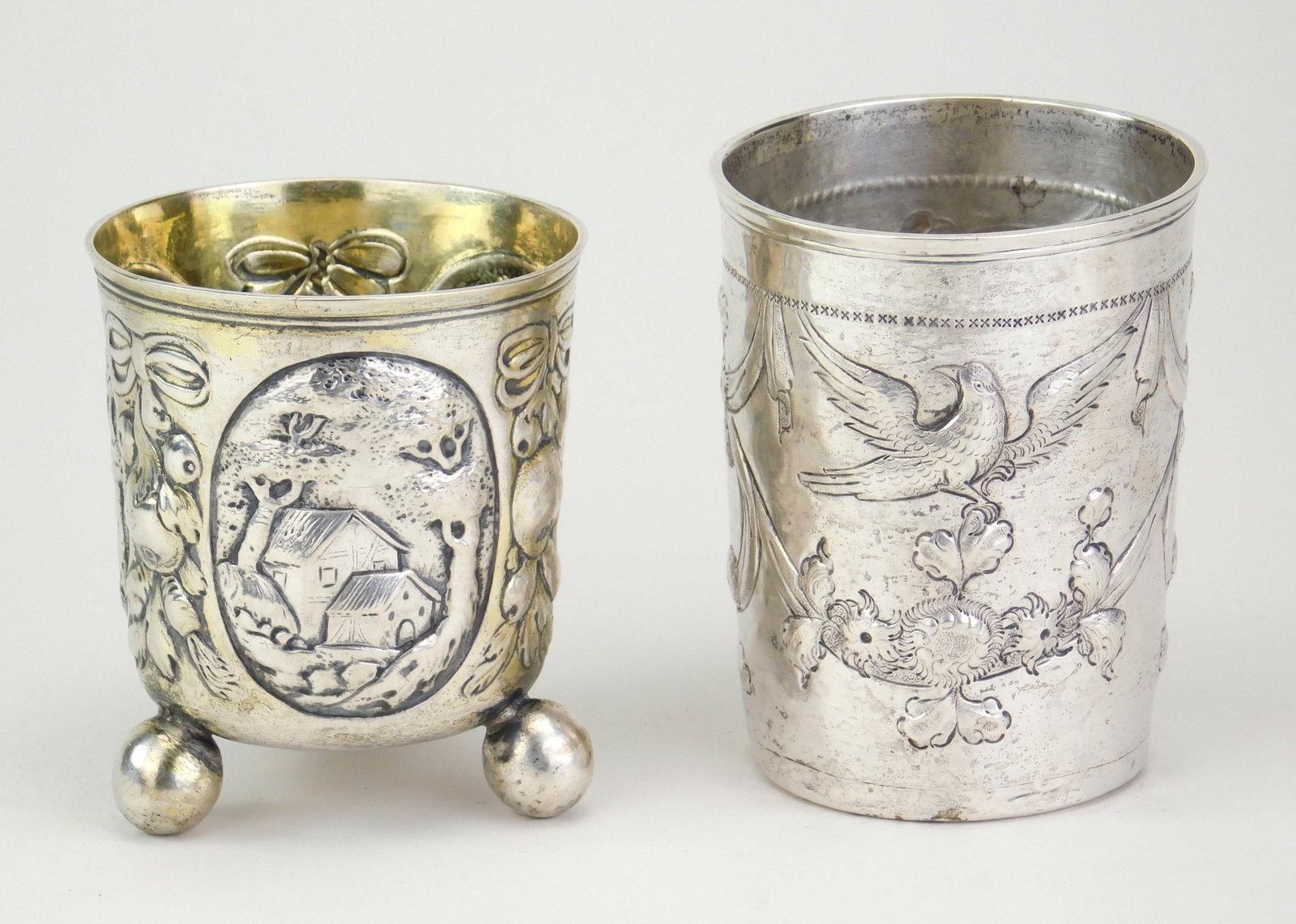 2 Early German silver beaker (1 of 7)