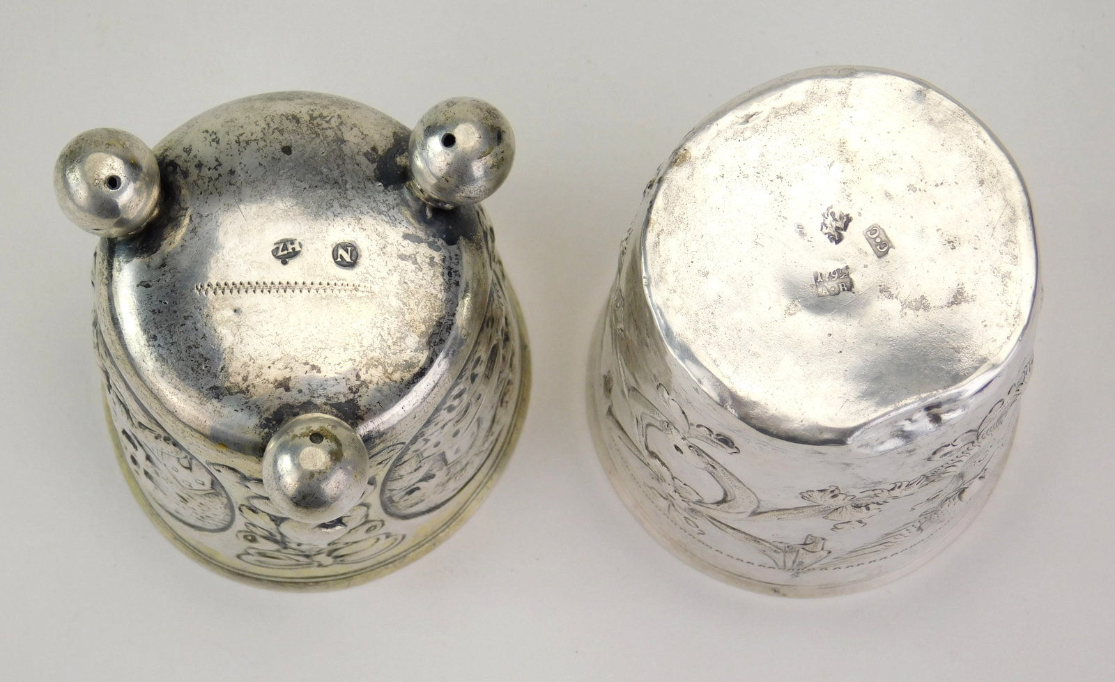 2 Early German silver beaker - 5