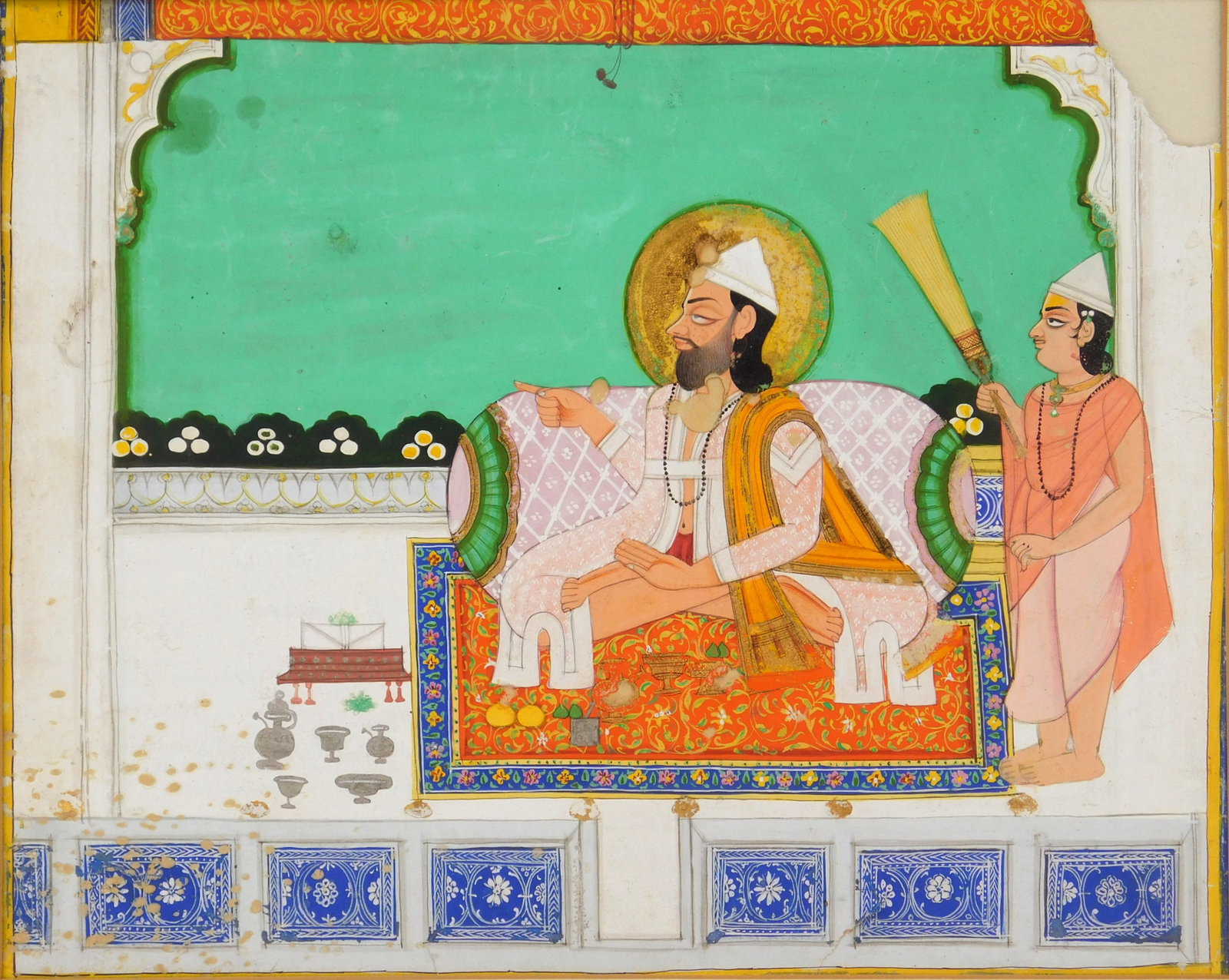 19th/ 20th Indian miniature painting (1 of 10)