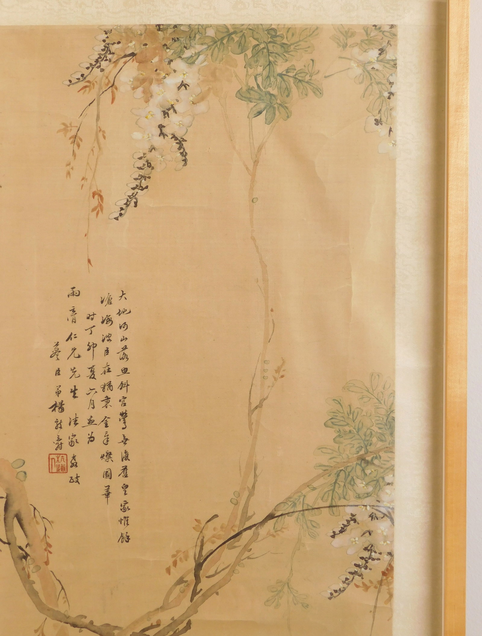 19th c. Asian hanging scroll - 4