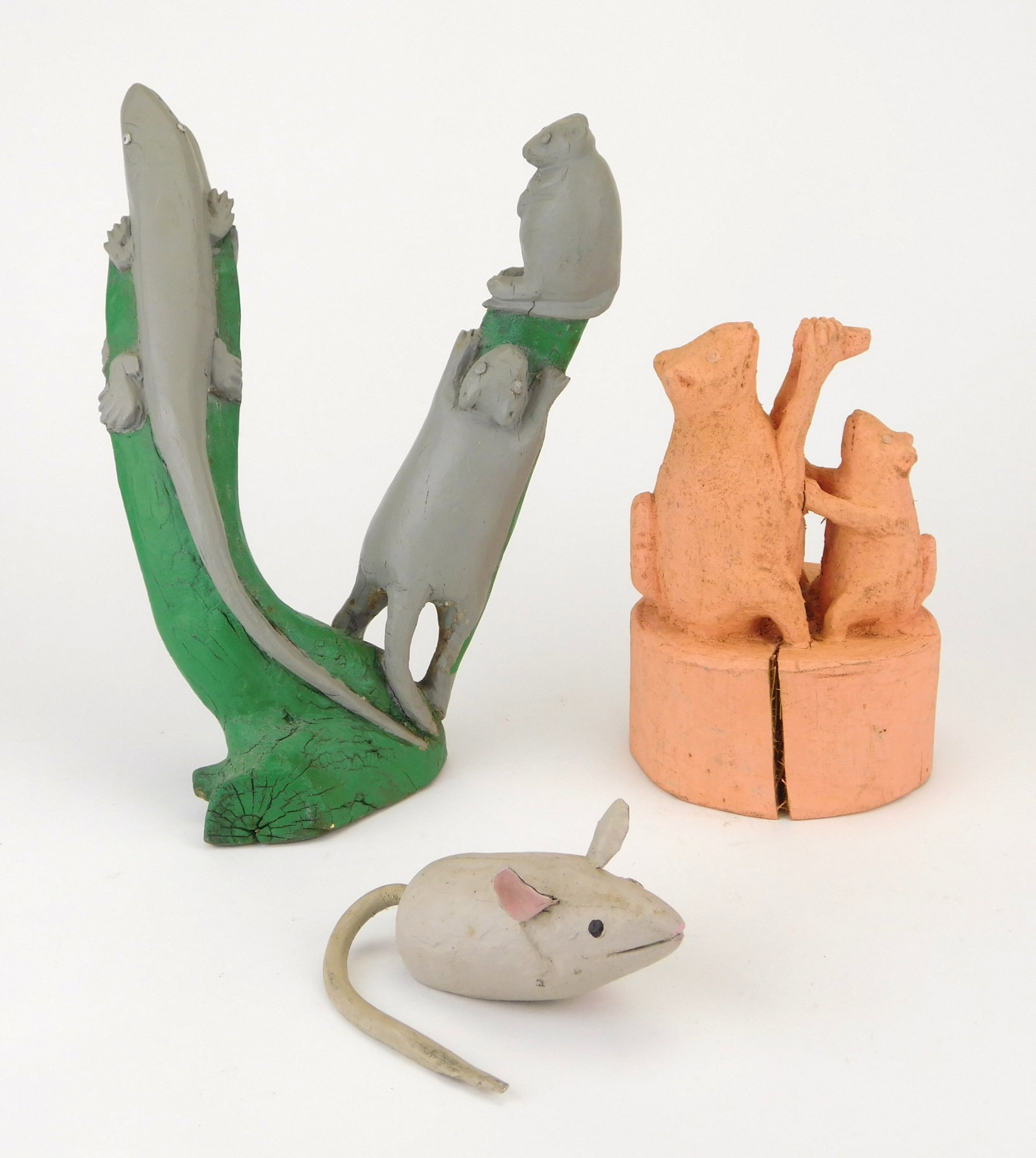 3 Silvio Zoratti (Italian/ American, 1896-1992) carvings (1 of 10)