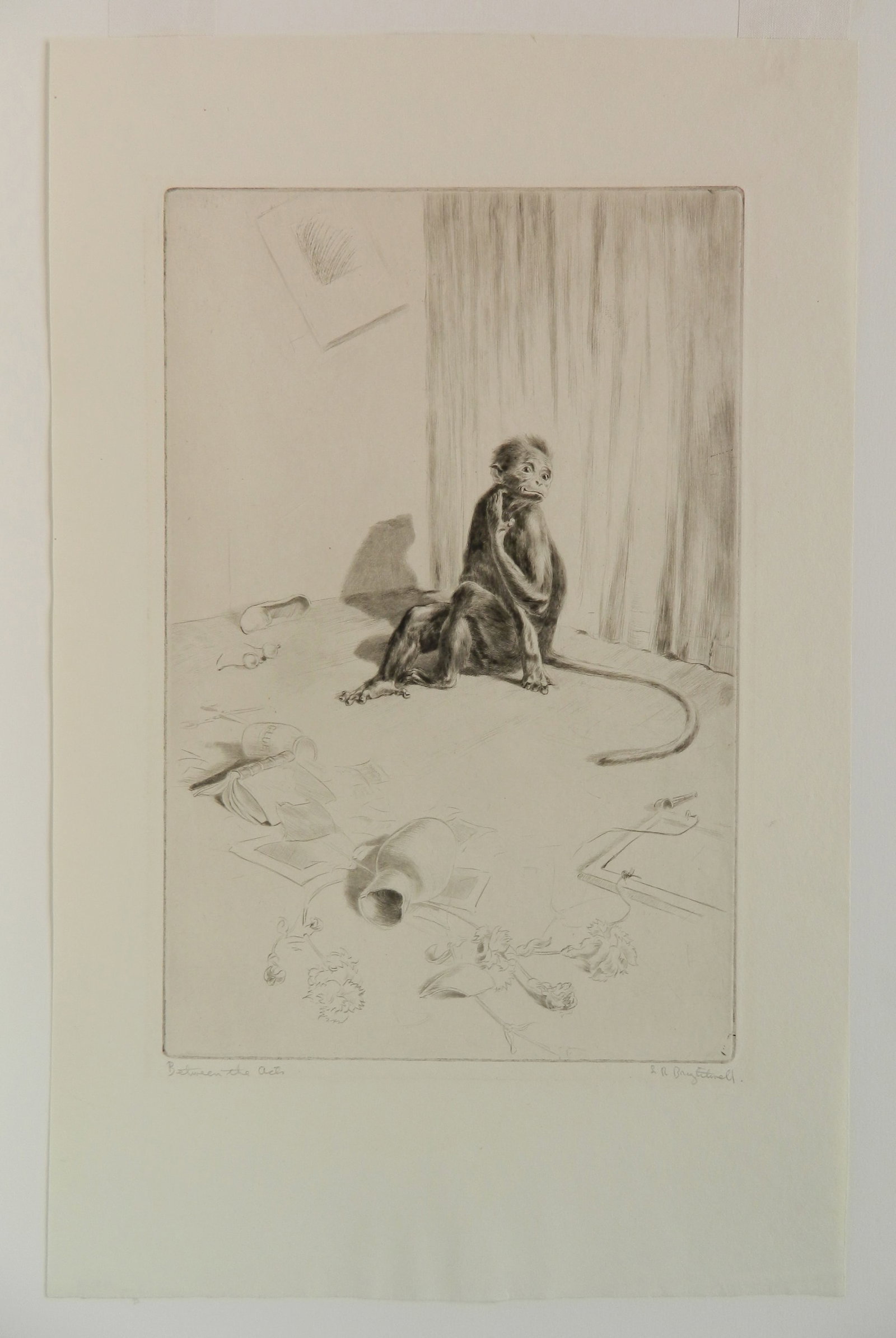 5 British etchings - 2