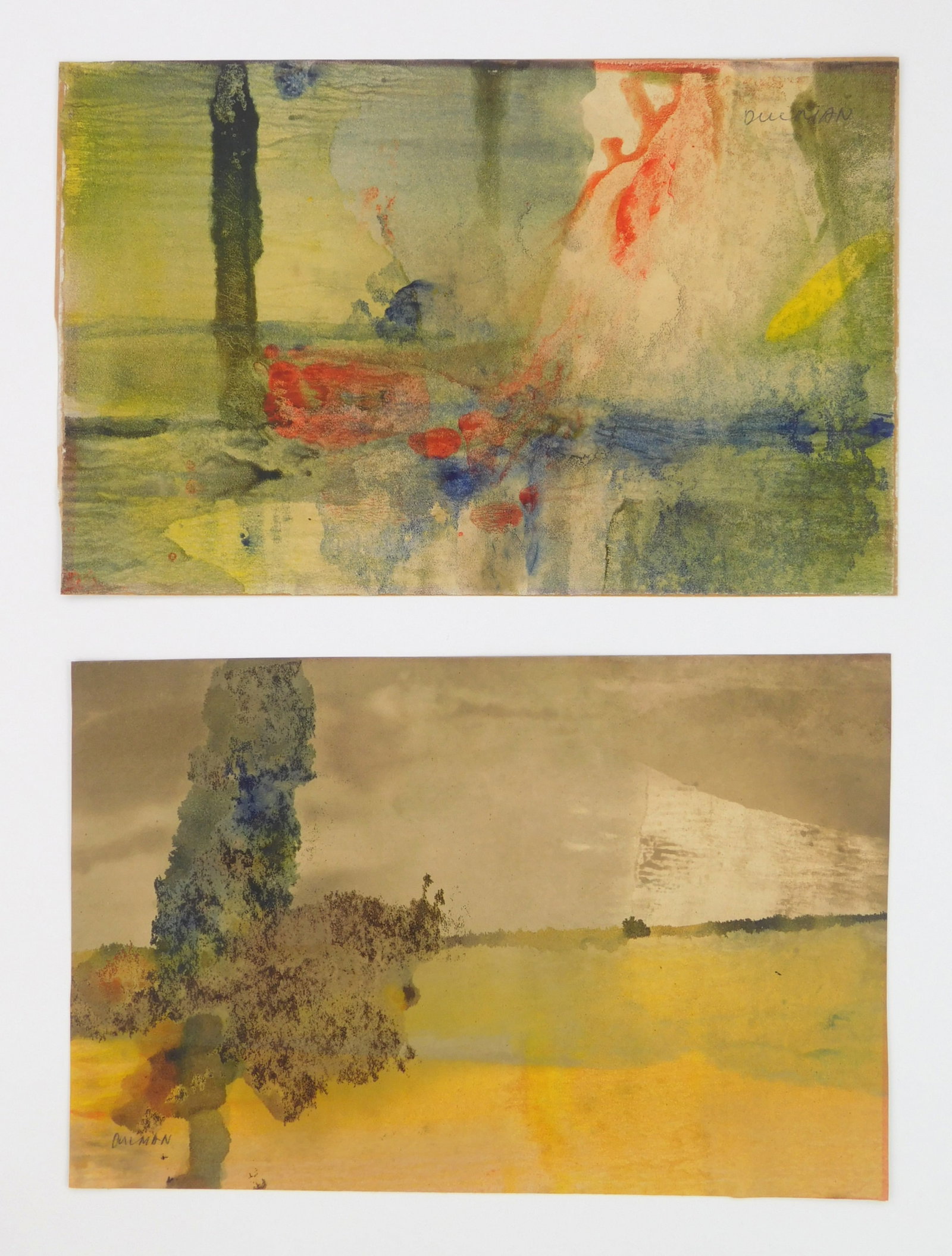 Nguyen Ducmanh (Vietnamese, 1933- ) watercolors (1 of 7)