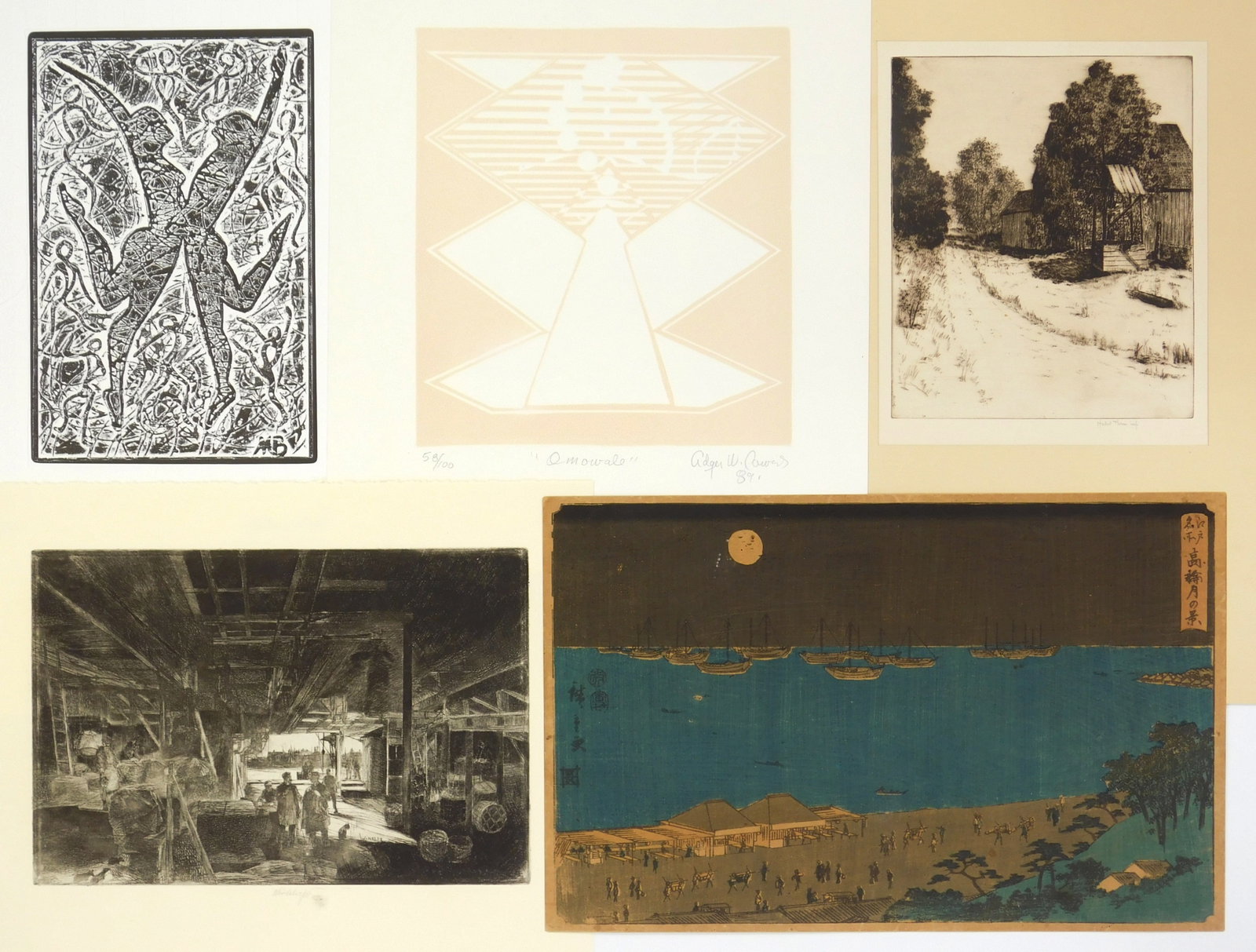 4 American prints (1 of 12)