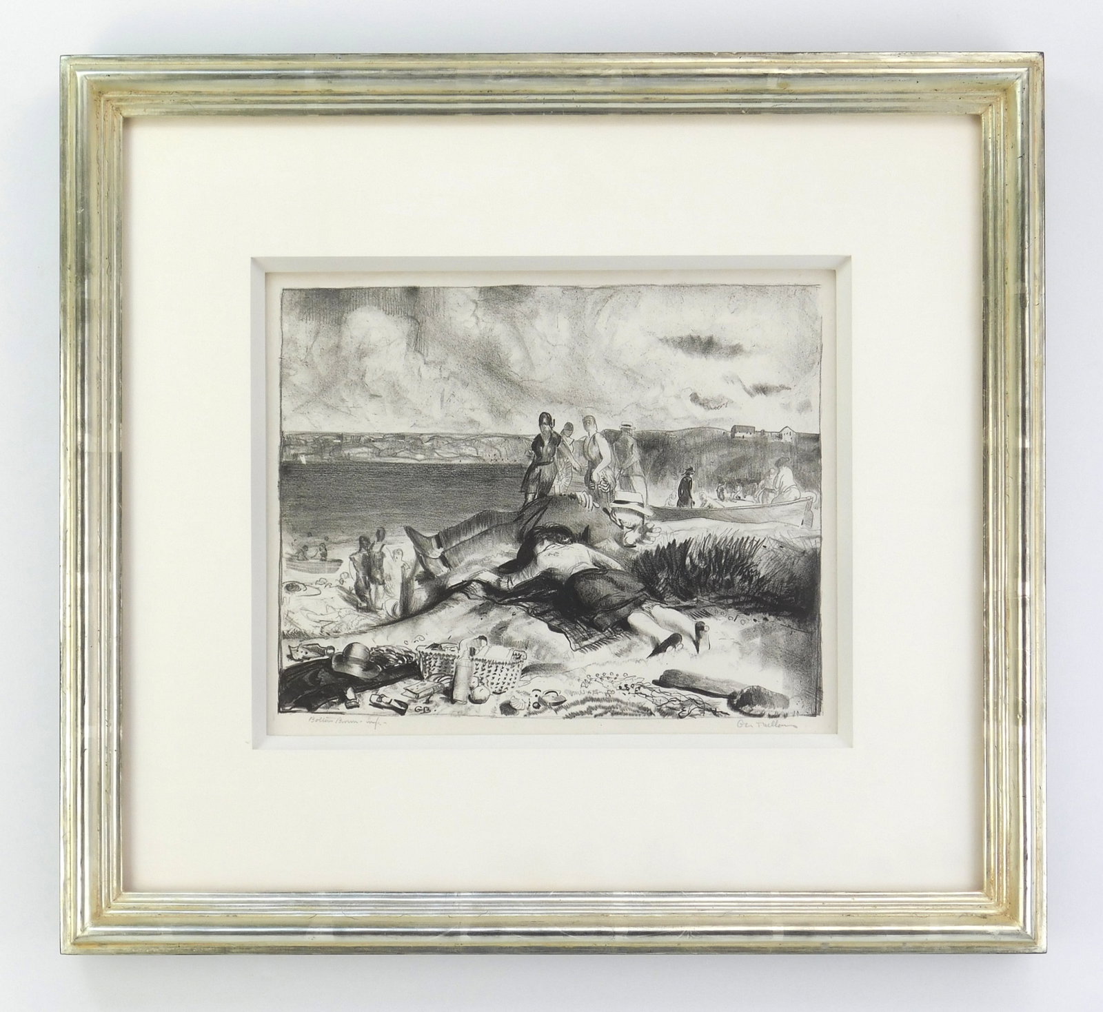 George Bellows (American, 1882-1925) lithograph (1 of 4)