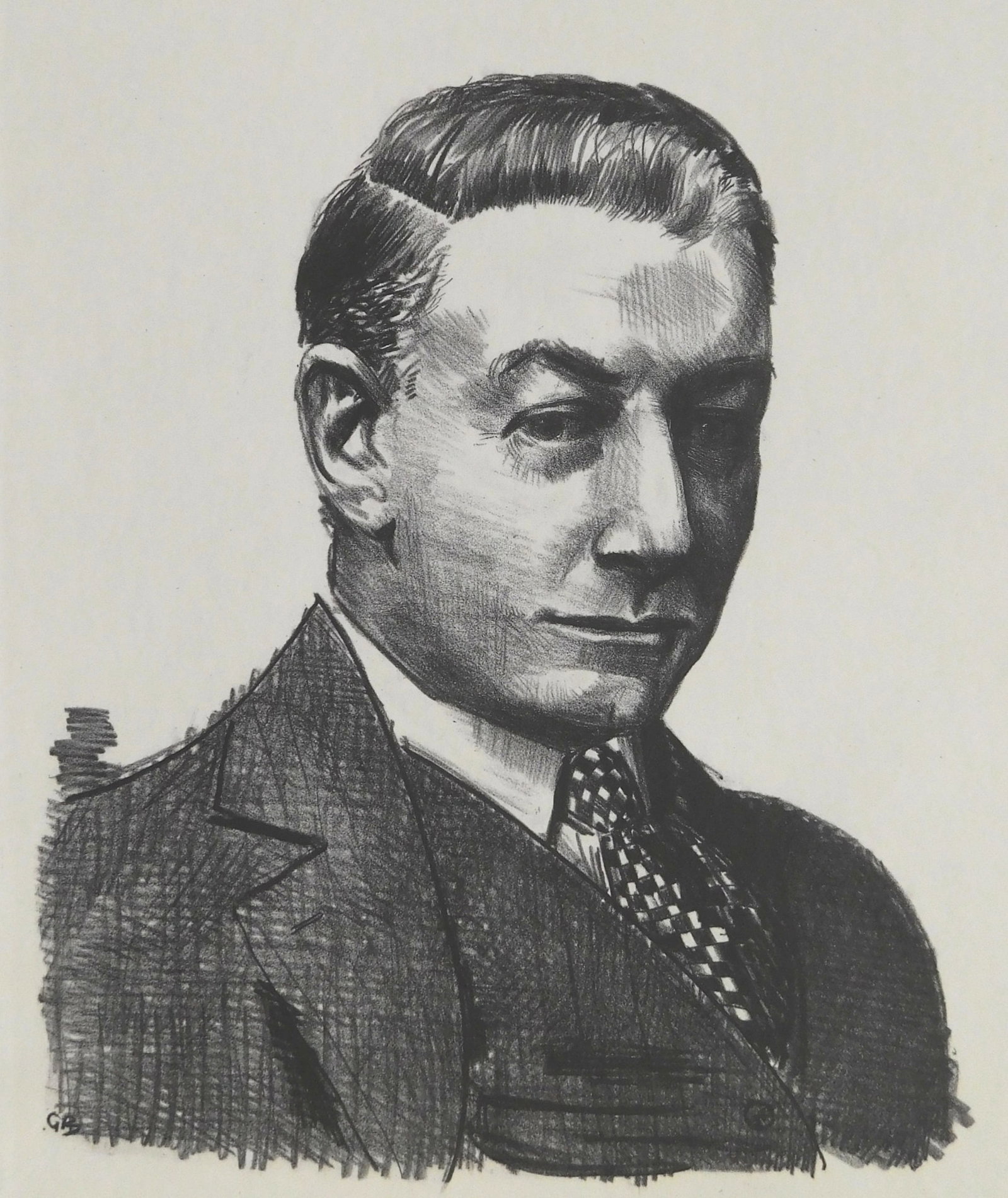 George Bellows (American, 1882-1925) lithograph (1 of 4)