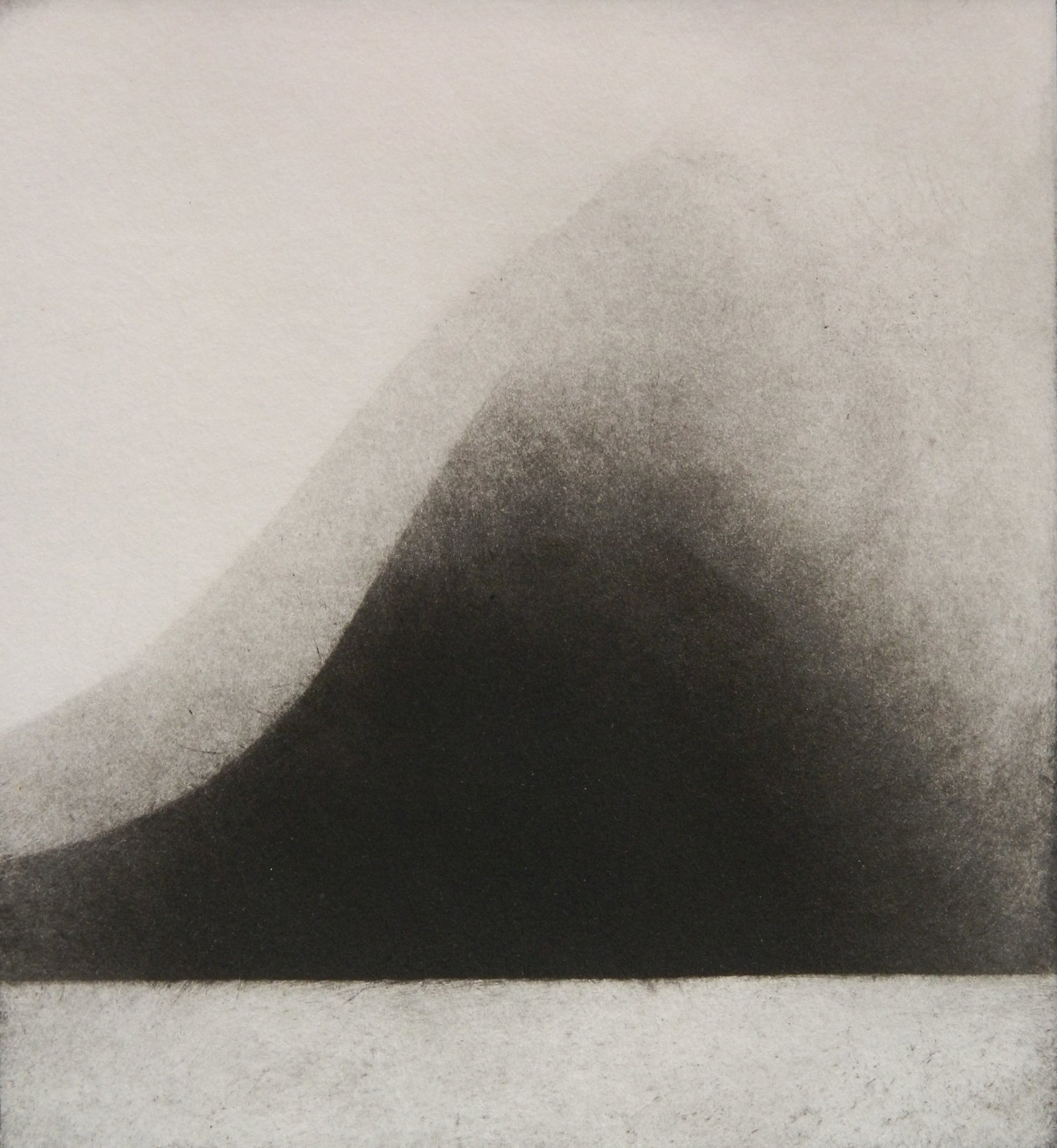 Norman Ackroyd (British, 1938- ) aquatint: Loch aquatint, 1975, signed, dated and titled in pencil, edition of 259, The Print Club of Cleveland publication no. 54 for 1976. 7 5/8 x 7'' Provenance: A Cleveland area non-profit *** PLEASE
