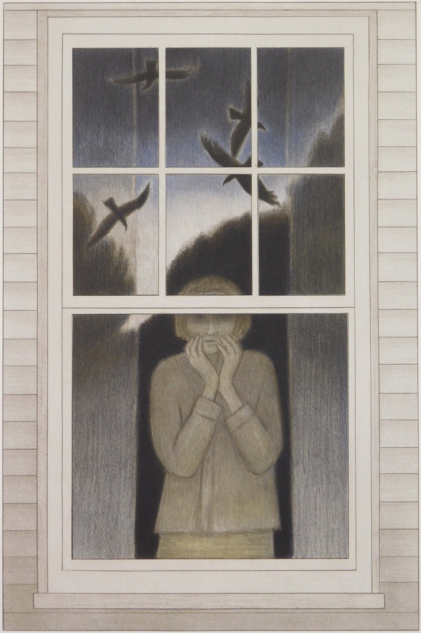 Will Barnet (American, 1911-2012) lithograph: The Dream lithograph in colors, 2002, signed and titled in pencil, edition of 250, The Print Club of Cleveland publication no. 81. 24 1/4 x 16'' Literature: Szoke 195 Provenance: Private 