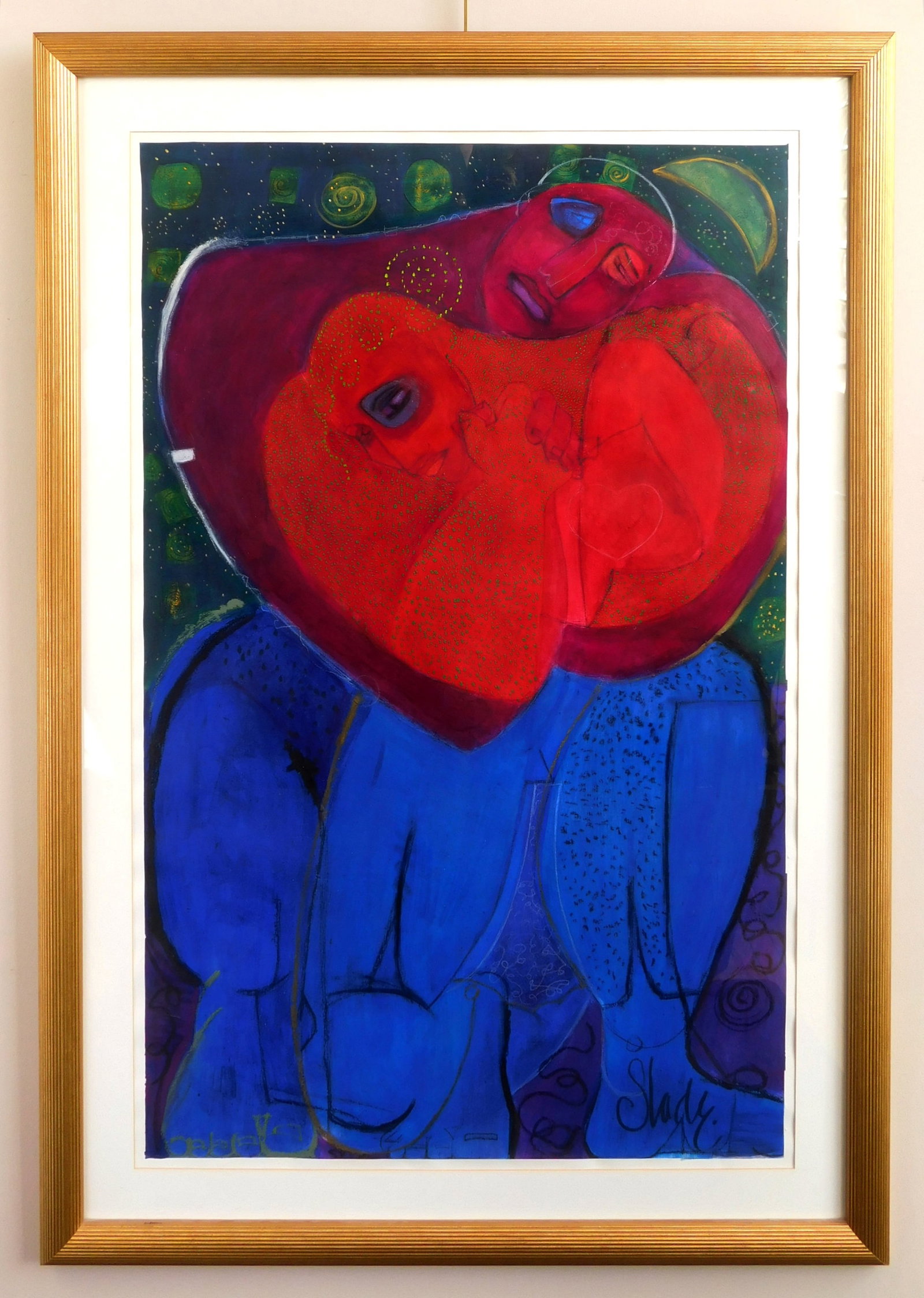 2 Slade Graves (American, 1953- ) mixed media (1 of 4)