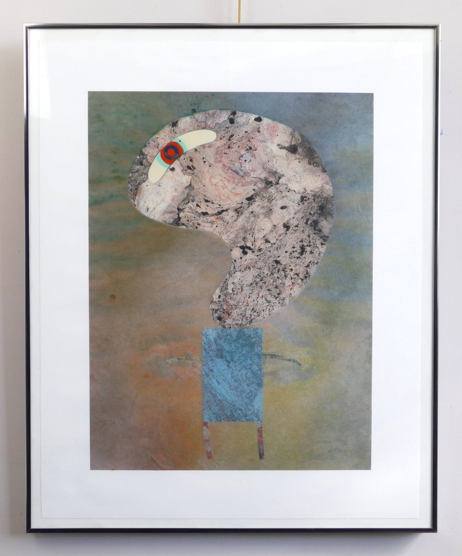 Marvin Jones (American, 1940-2025) monprint (1 of 2)