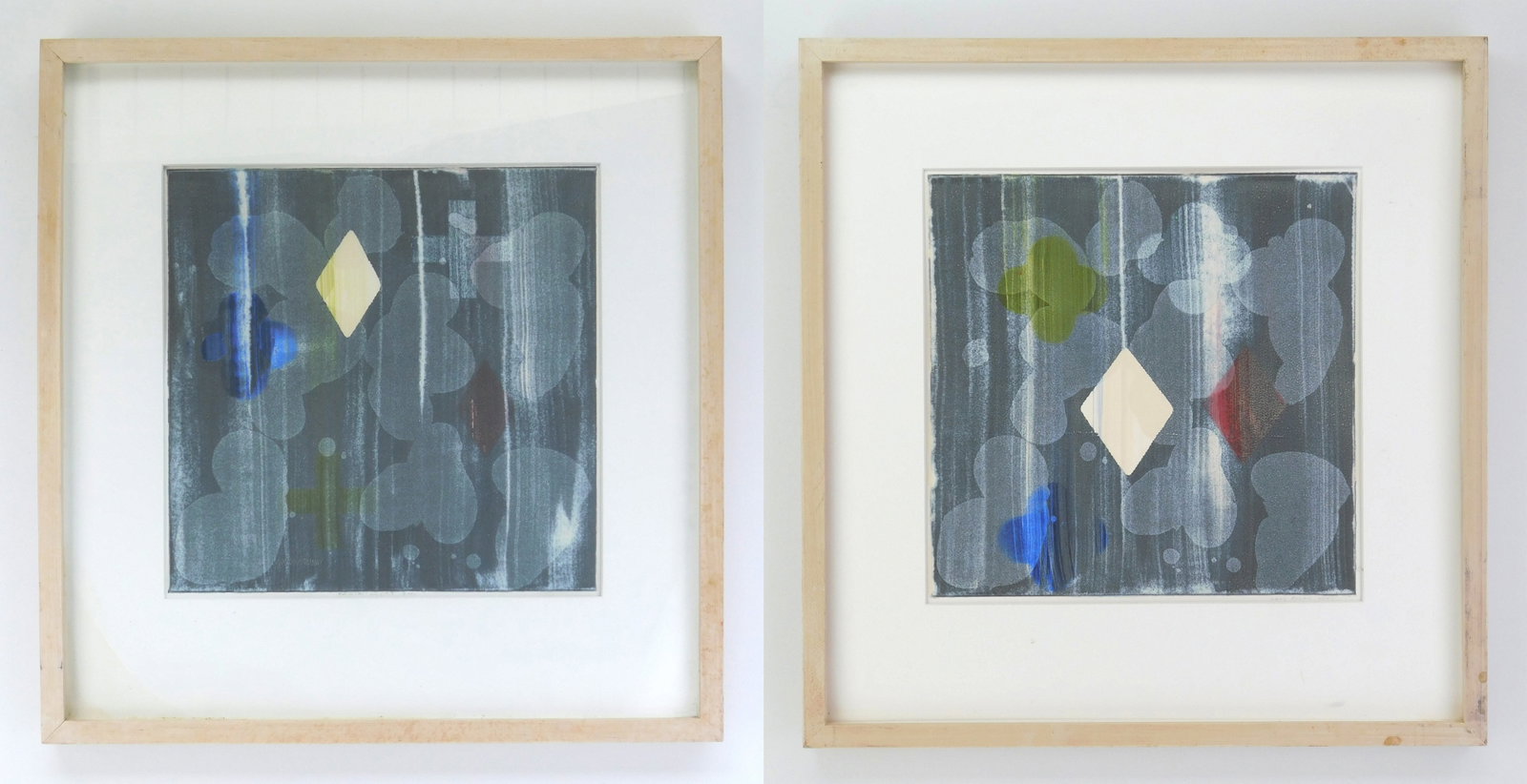 2 Craig Lucas (American, 1941-2011) wood intaglio (1 of 9)