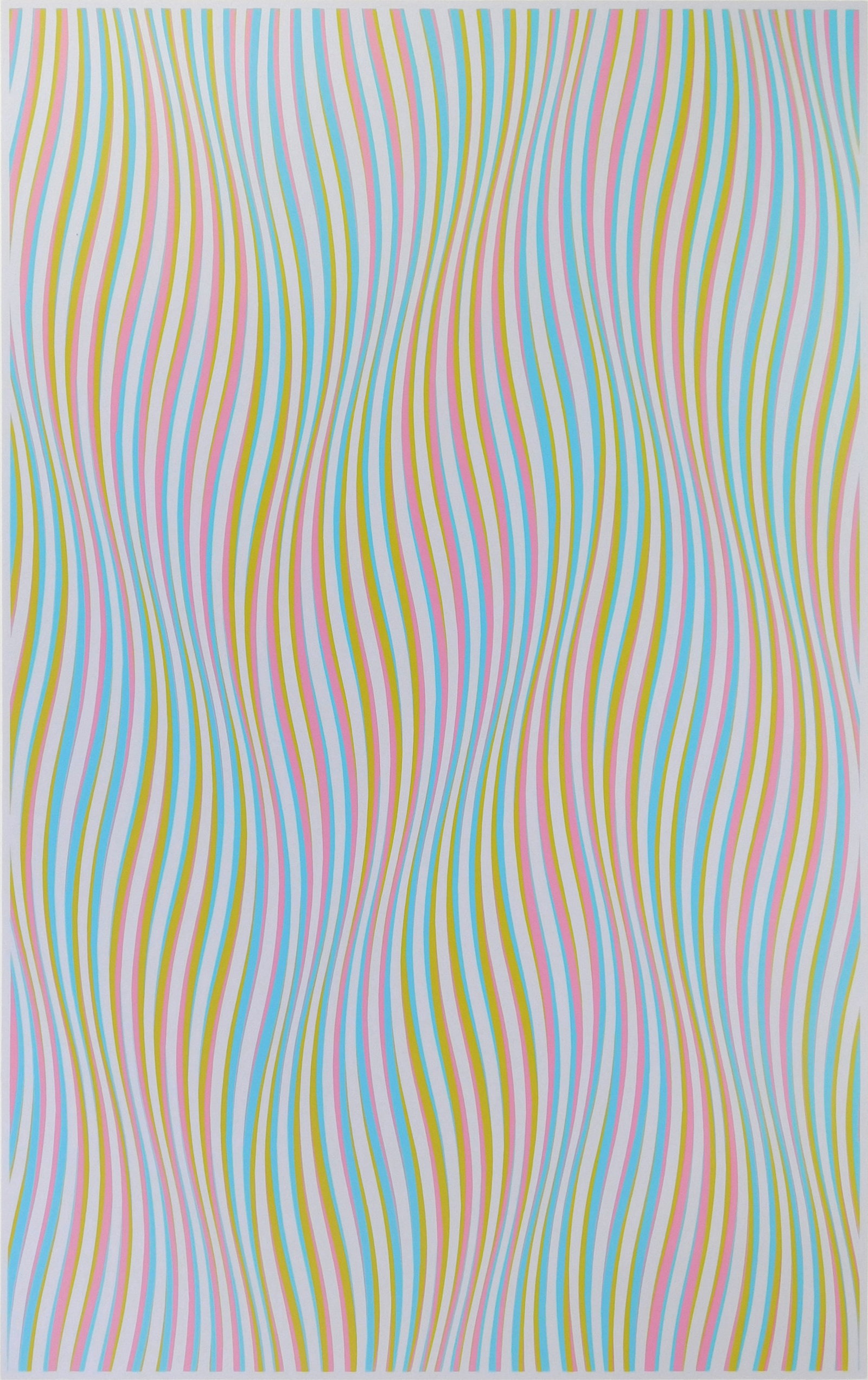 Bridget Riley (British, 1931- ) silkscreen (1 of 8)