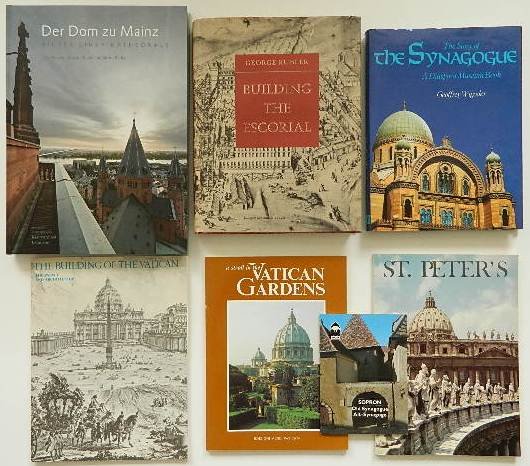 7 Books on Architecture: 7 books on Architecture- 1. Blume, Gesehen von Martin; Radtke, Bernd. Der Dom zu Mains Bilder Einer Kathedrale. Mainz, Germany: Universitaetsdruckerei H. Schmidt, 2009. 2. Kubler, George. Building the