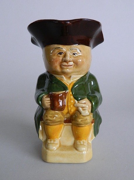 2 Wood & Sons toby jugs: 2 Wood & sons toby jugs- #2 and #7. 6''; 3 1/2''