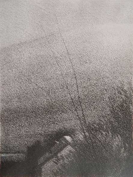 Robert Kipniss lithograph: Robert Kipniss (American 1931- )- ''Mountains'' (Lunde 28)- lithograph, 1968, signed, titled and numbered 162/250 in pencil, AAA edition, 11 7/8'' x 8 7/8''