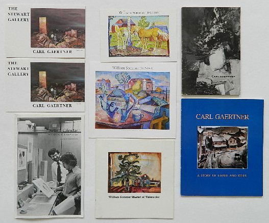 8 Publications on C. Gaertner and Wm. Sommer: 8 Publications on C. Gaertner and Wm. Sommer- 1.) ''Carl Gaertner, A Story of Earth and Steel'', Cleveland Artists Foundation, Cleveland, Ohio, 2000, soft cover, exhibition catalog; 2.) ''Carl Gaertne