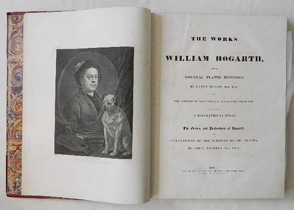 Heath- The Works of William Hogarth: Heath, Esq. R.A., James, ''The Works of William Hogarth, from the original plates restored...'', Baldwin and Cradock, Paternoster Row, London, n.d. (c. 1822, according to the previous catalog informat